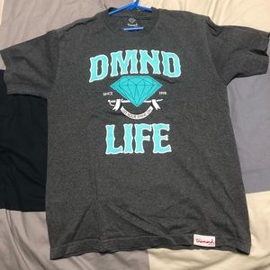 Diamond Supply Dark Grey Tee